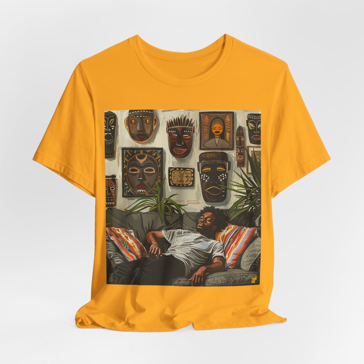 Man Relax Shirt - Afrocentric Art by The Trini Gee