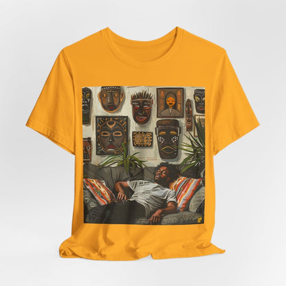 Man Relax Shirt - Afrocentric Art by The Trini Gee