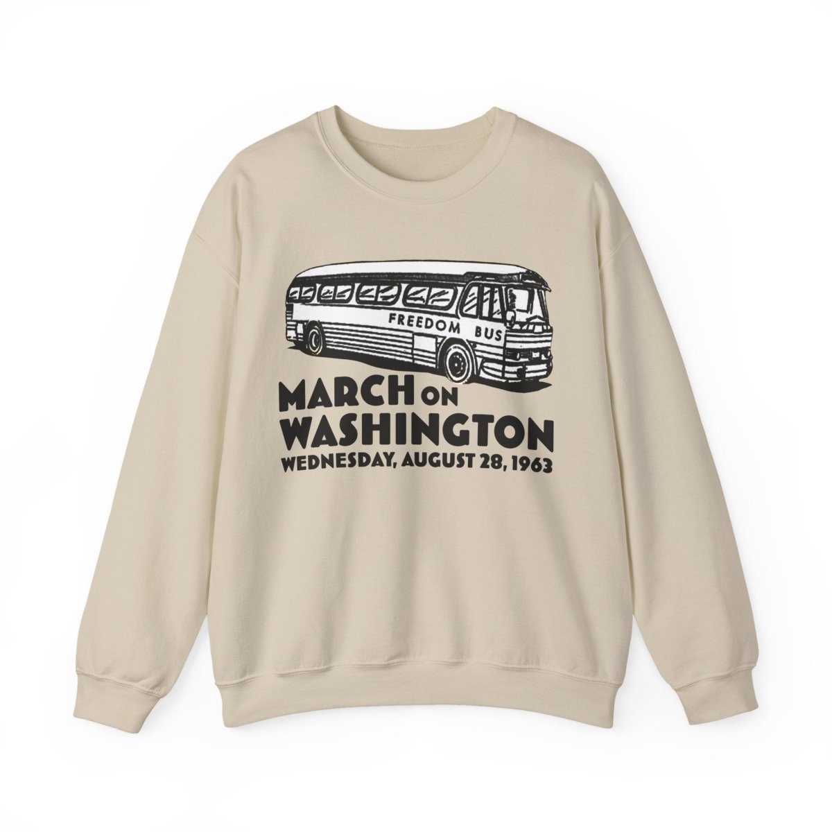 March on Washington Sweatshirt - Afrocentric Art by The Trini Gee
