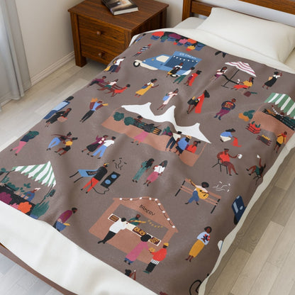 Market Fair Blanket - The Trini Gee