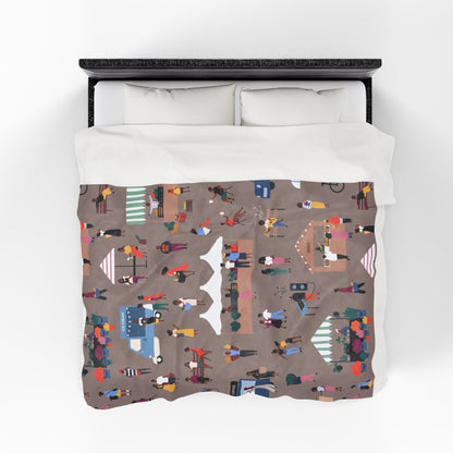 Market Fair Blanket - The Trini Gee