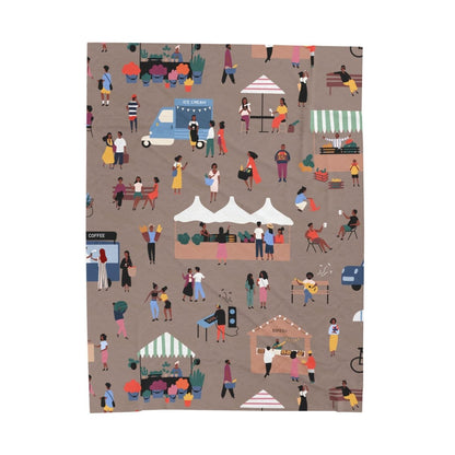 Market Fair Blanket - The Trini Gee