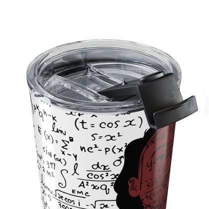 Math Girl Tumbler - Afrocentric Art by The Trini Gee