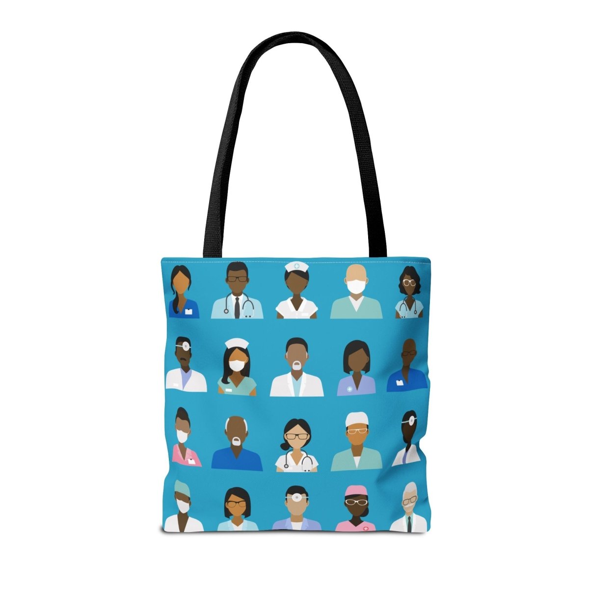 Medical Staff Tote Bag - Afrocentric Art by The Trini Gee