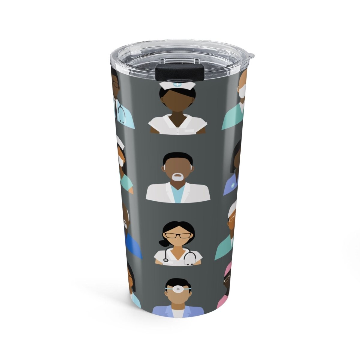 Medical Staff Tumbler - Afrocentric Art by The Trini Gee