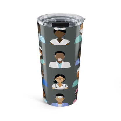 Medical Staff Tumbler - Afrocentric Art by The Trini Gee