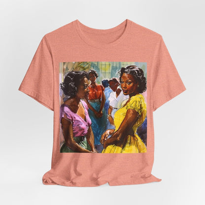 Melanin Ladies Chat Shirt - Afrocentric Art by The Trini Gee