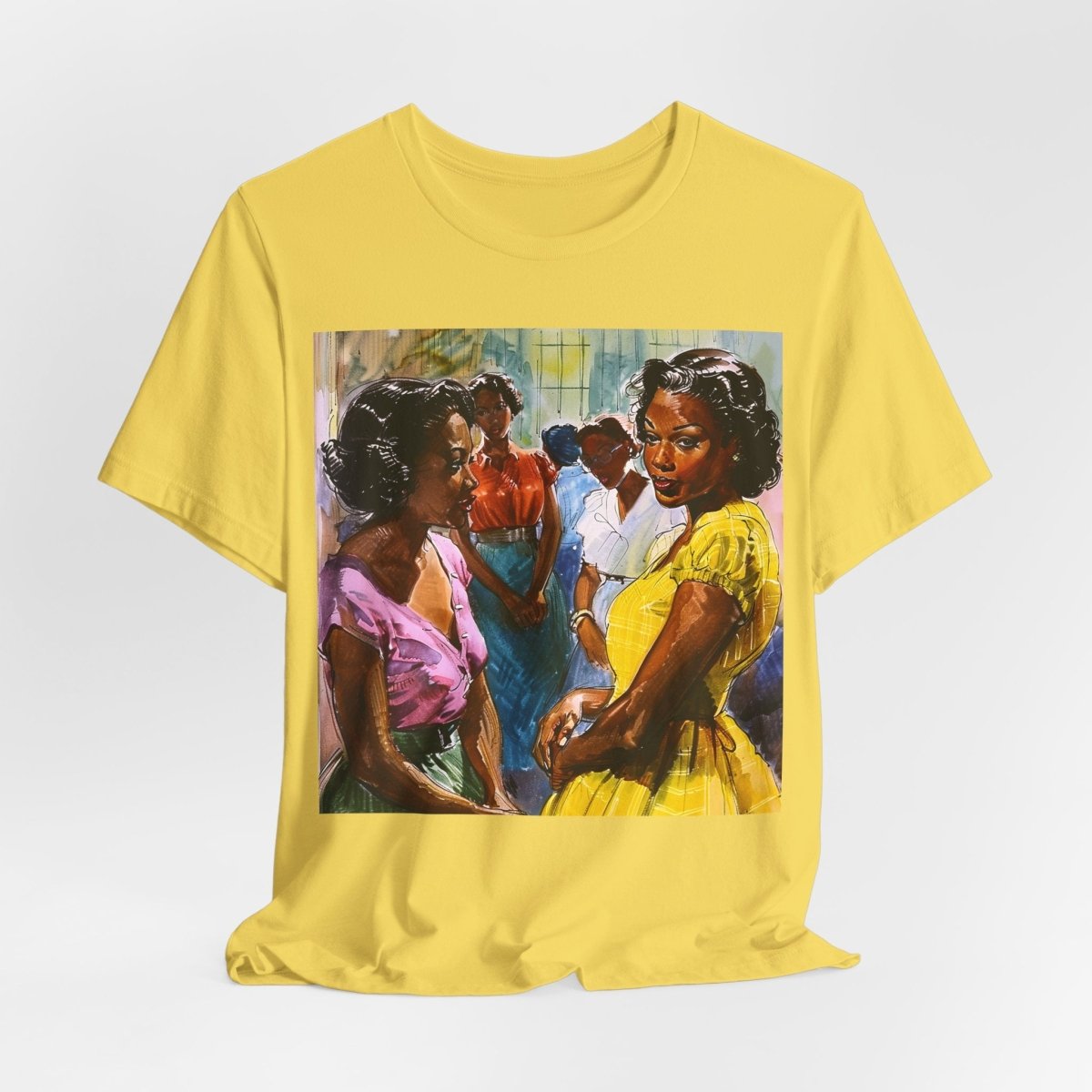 Melanin Ladies Chat Shirt - Afrocentric Art by The Trini Gee