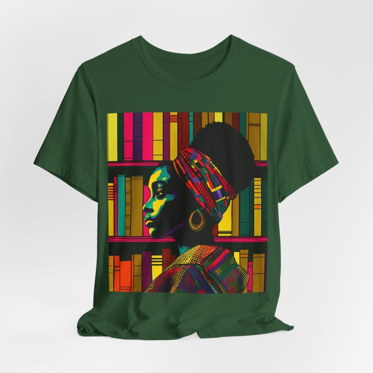 Melanin Reader Shirt - Afrocentric Art by The Trini Gee