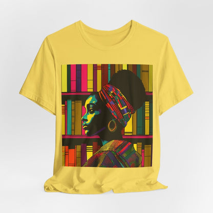 Melanin Reader Shirt - Afrocentric Art by The Trini Gee