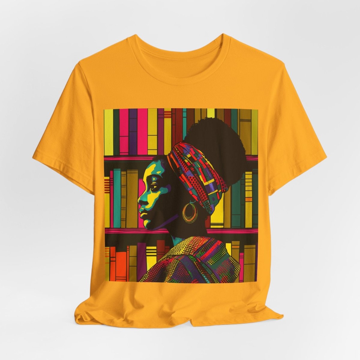 Melanin Reader Shirt - Afrocentric Art by The Trini Gee
