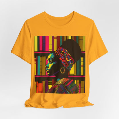 Melanin Reader Shirt - Afrocentric Art by The Trini Gee
