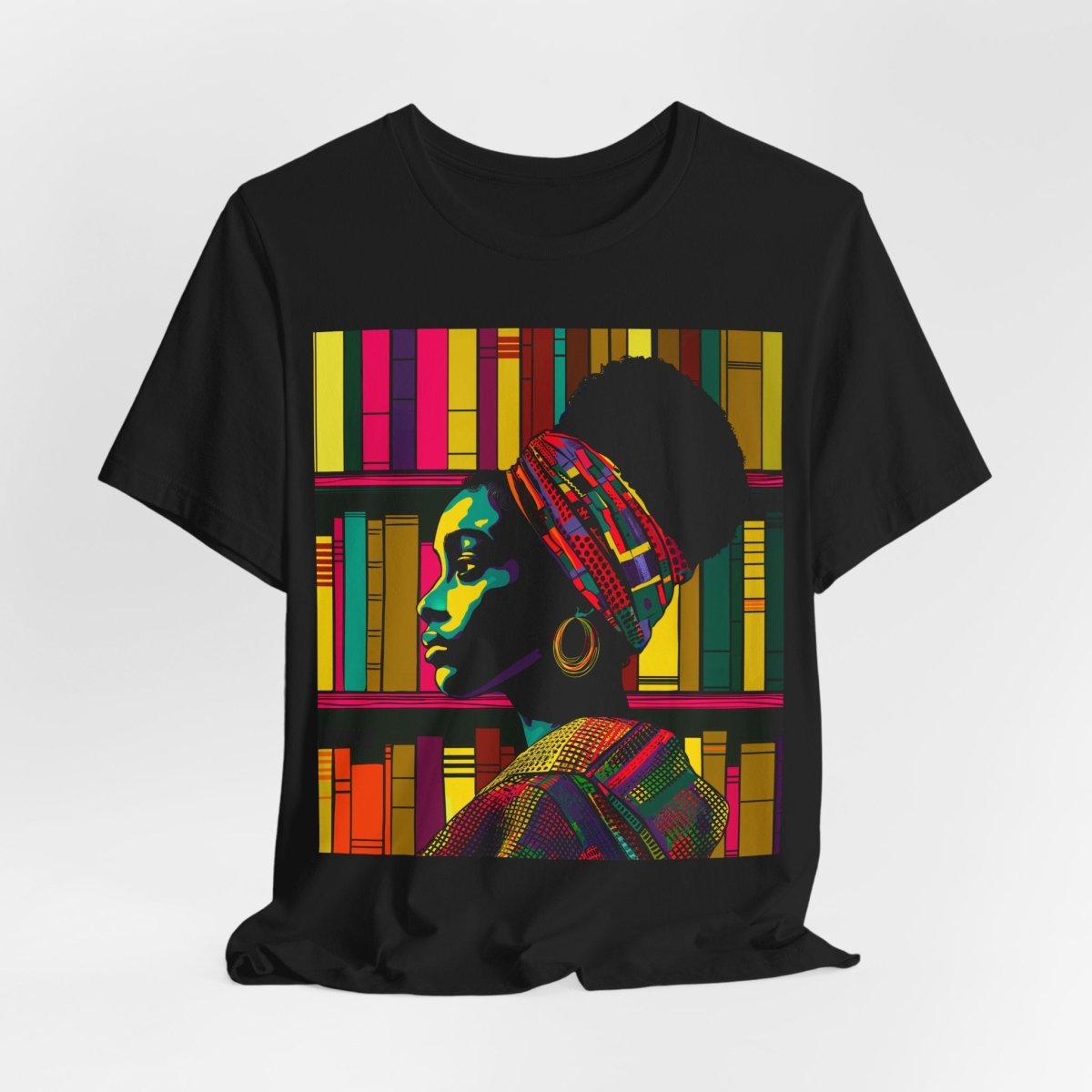 Melanin Reader Shirt - Afrocentric Art by The Trini Gee