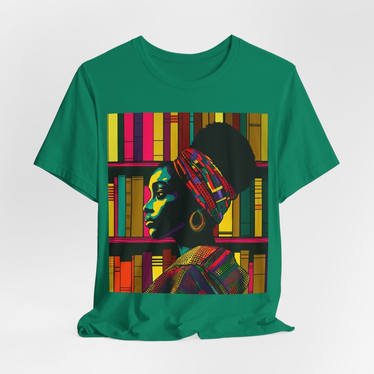 Melanin Reader Shirt - Afrocentric Art by The Trini Gee