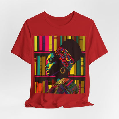 Melanin Reader Shirt - Afrocentric Art by The Trini Gee