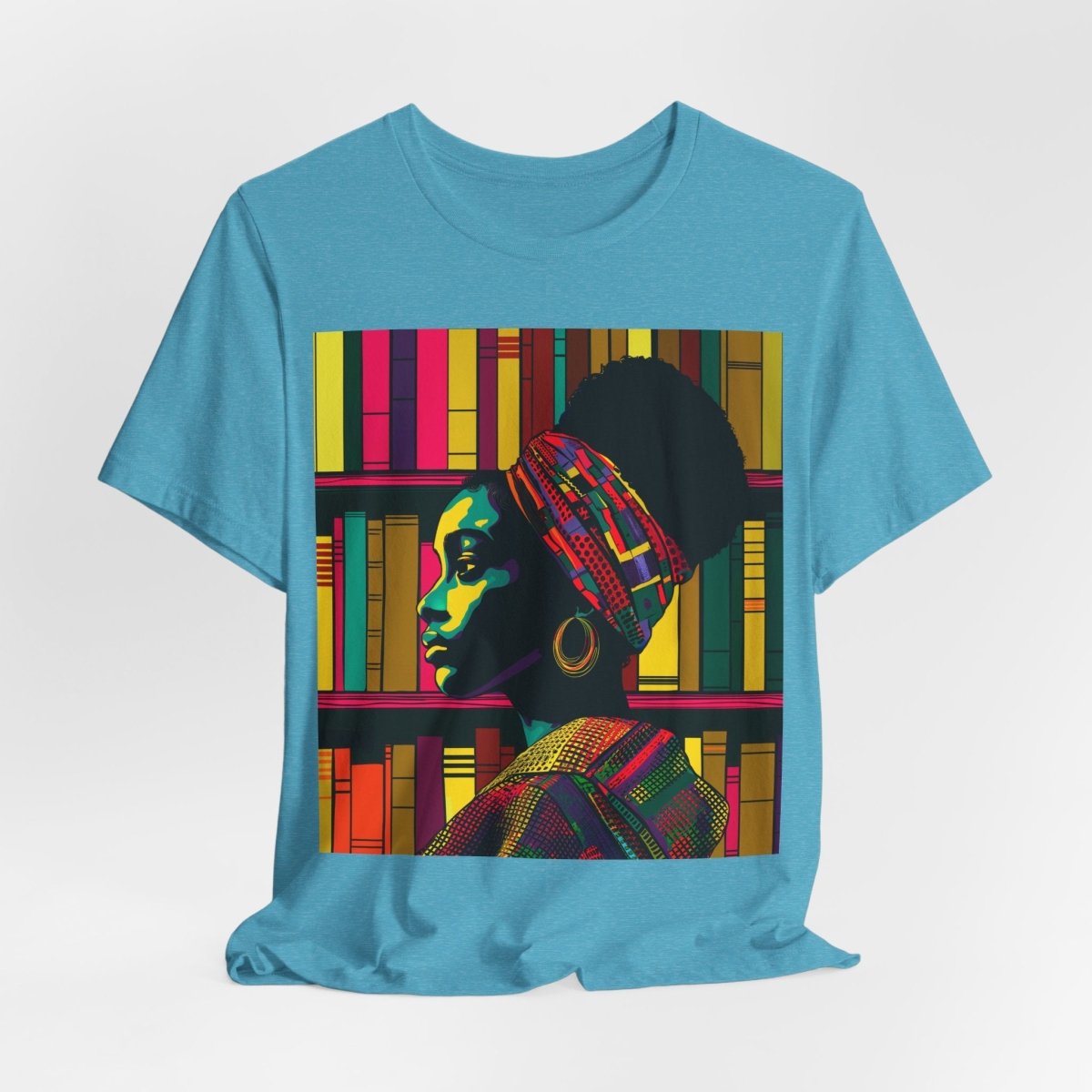 Melanin Reader Shirt - Afrocentric Art by The Trini Gee