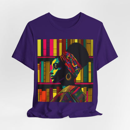 Melanin Reader Shirt - Afrocentric Art by The Trini Gee
