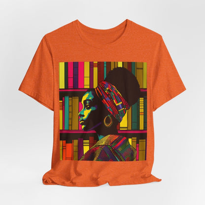 Melanin Reader Shirt - Afrocentric Art by The Trini Gee