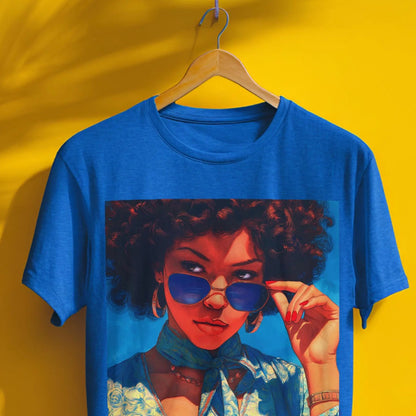 Melanin Shade Shirt - Afrocentric Art by The Trini Gee