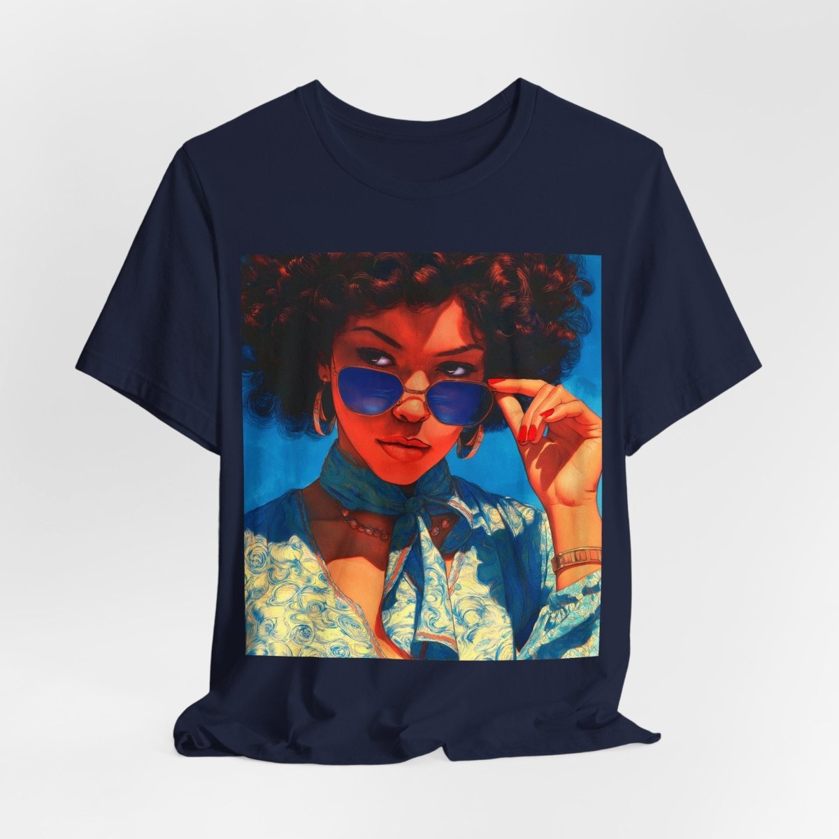 Melanin Shade Shirt - Afrocentric Art by The Trini Gee