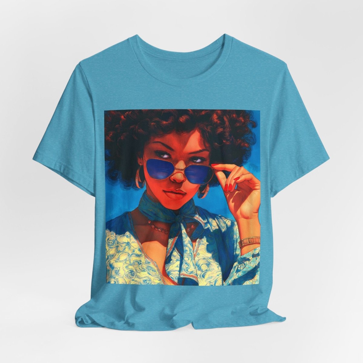 Melanin Shade Shirt - Afrocentric Art by The Trini Gee