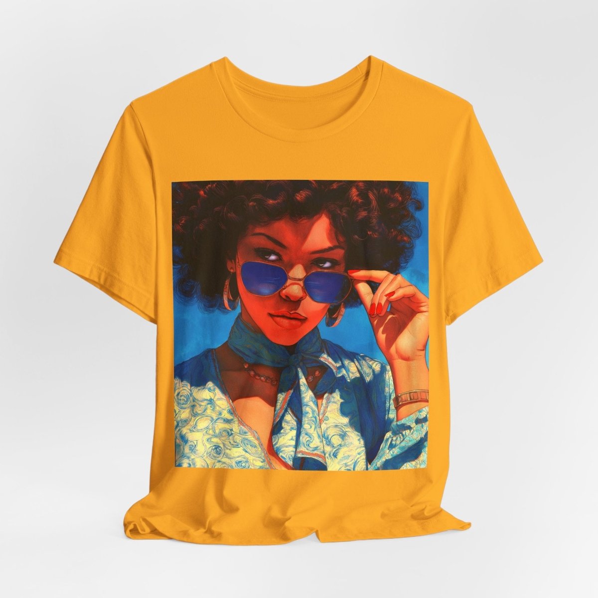 Melanin Shade Shirt - Afrocentric Art by The Trini Gee