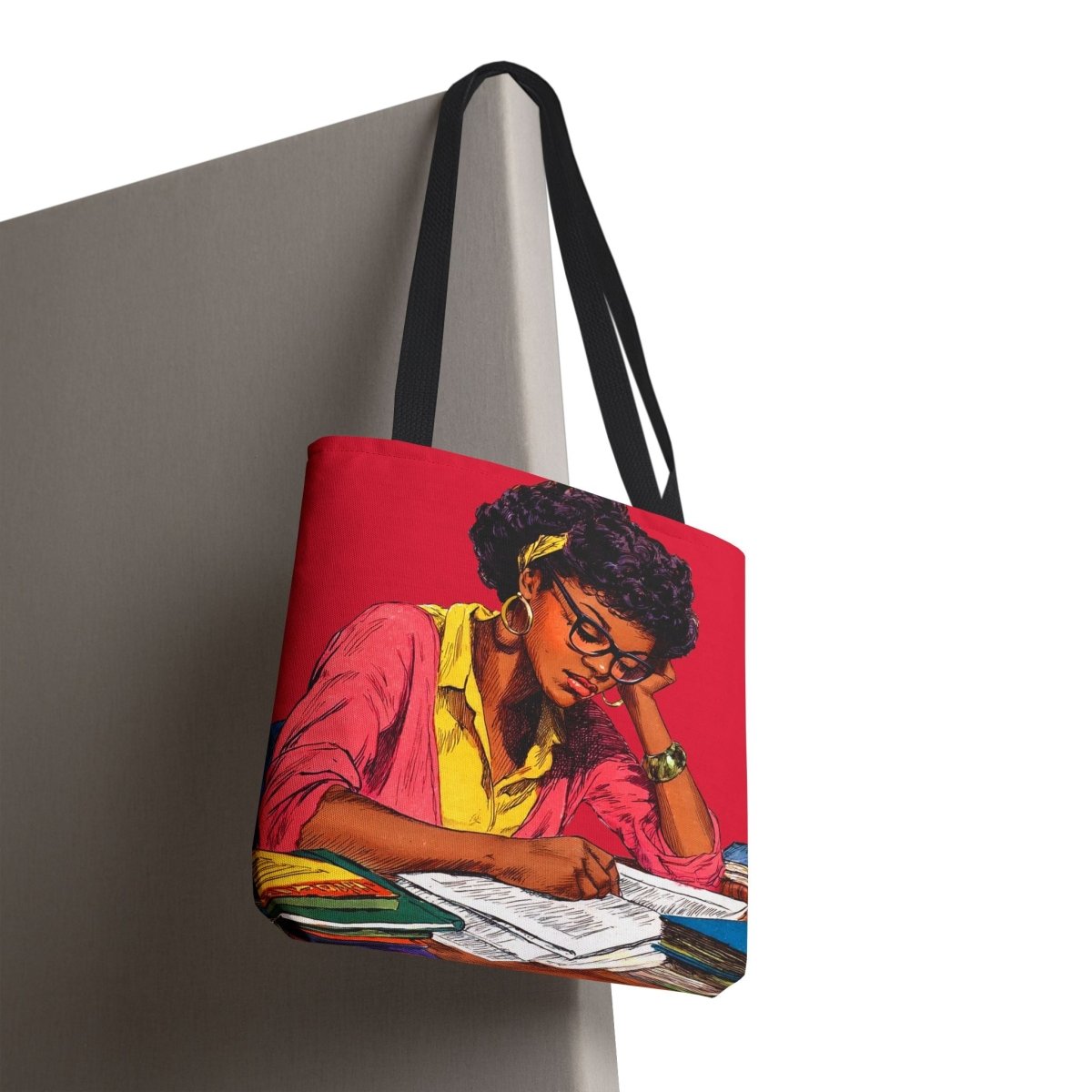 Melanin Studies Tote Bag - Afrocentric Art by The Trini Gee
