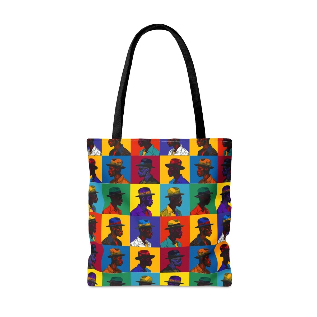 Men in Hats Tote Bag - Afrocentric Art by The Trini Gee