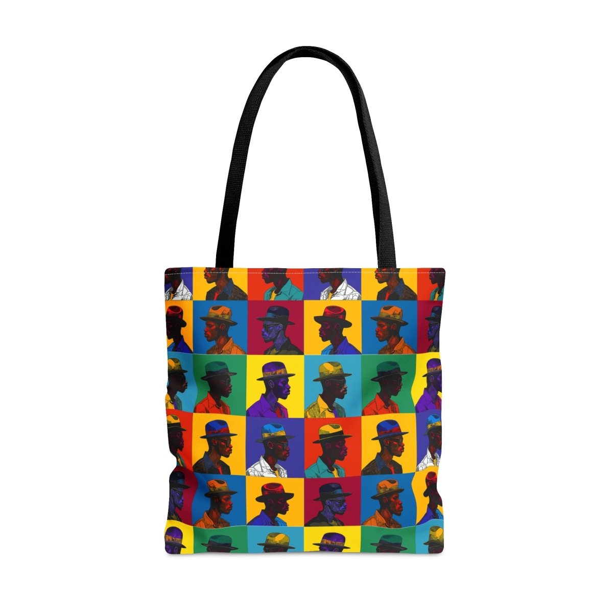 Men in Hats Tote Bag - Afrocentric Art by The Trini Gee