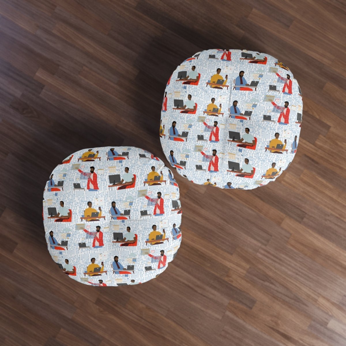 Men in Tech Floor Pillow - The Trini Gee