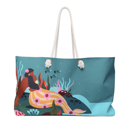 Mermaid Weekender Bag - The Trini Gee