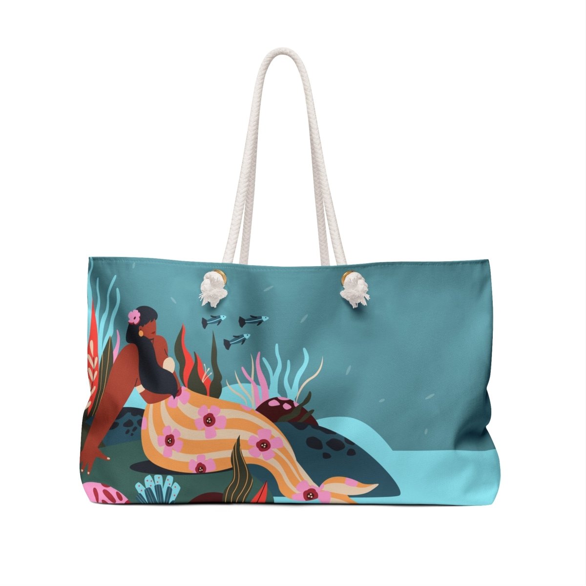 Mermaid Weekender Bag - The Trini Gee