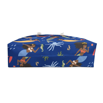 Mermaids Weekender Bag - Afrocentric Art by The Trini Gee