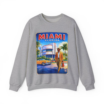 Miami Tourism Sweatshirt - Afrocentric Art by The Trini Gee