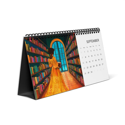 Minds and Spines 2025 Desk Calendar - The Trini Gee