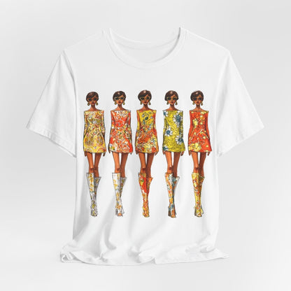 Mod Fashion Models Shirt - Afrocentric Art by The Trini Gee