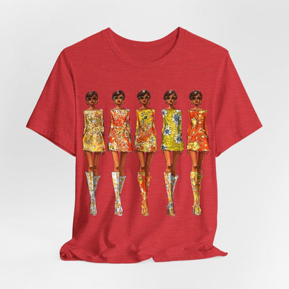 Mod Fashion Models Shirt - Afrocentric Art by The Trini Gee