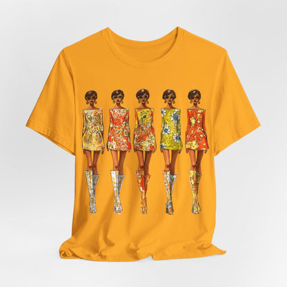 Mod Fashion Models Shirt - Afrocentric Art by The Trini Gee