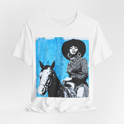 Modern Cowgirl Shirt - Afrocentric Art by The Trini Gee