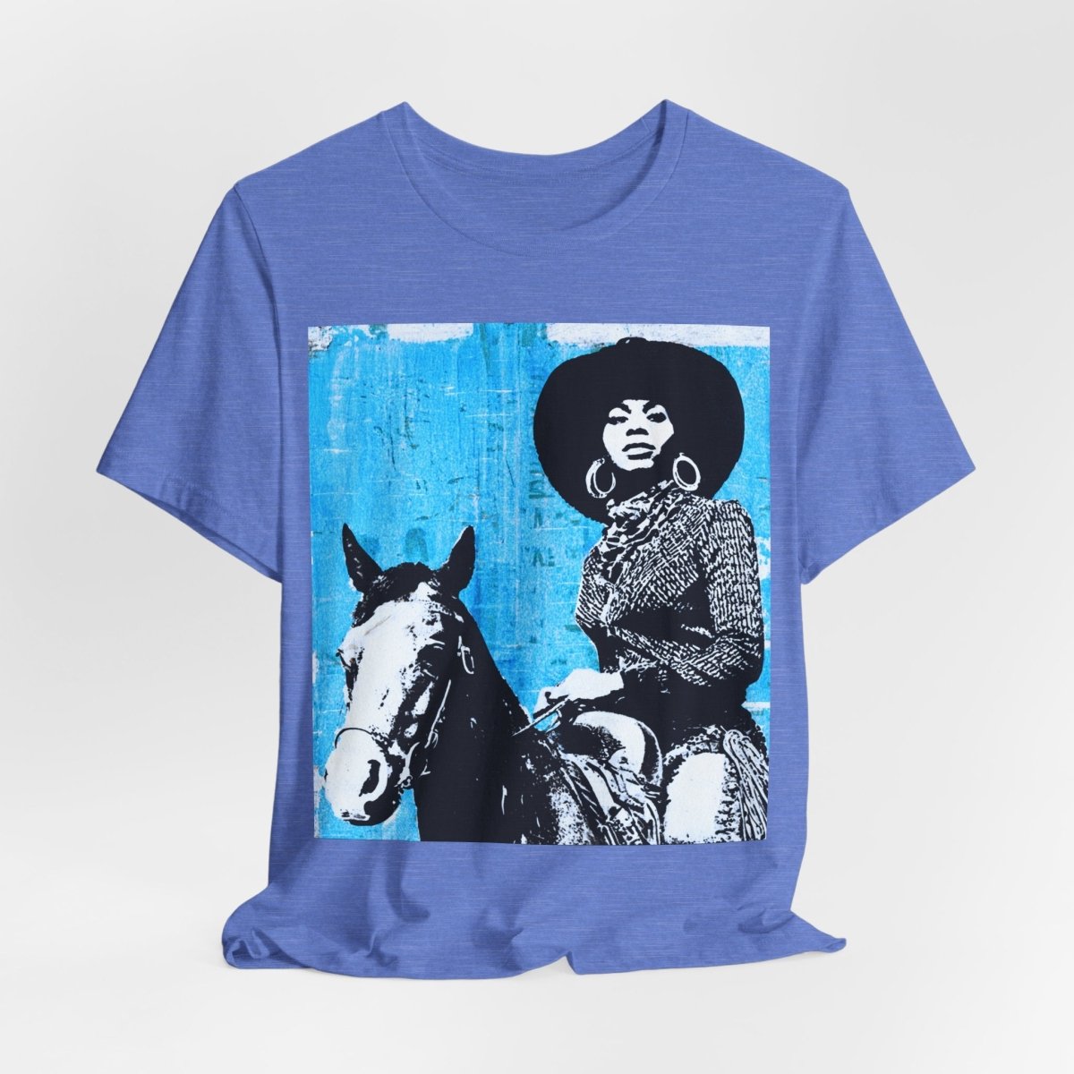 Modern Cowgirl Shirt - Afrocentric Art by The Trini Gee