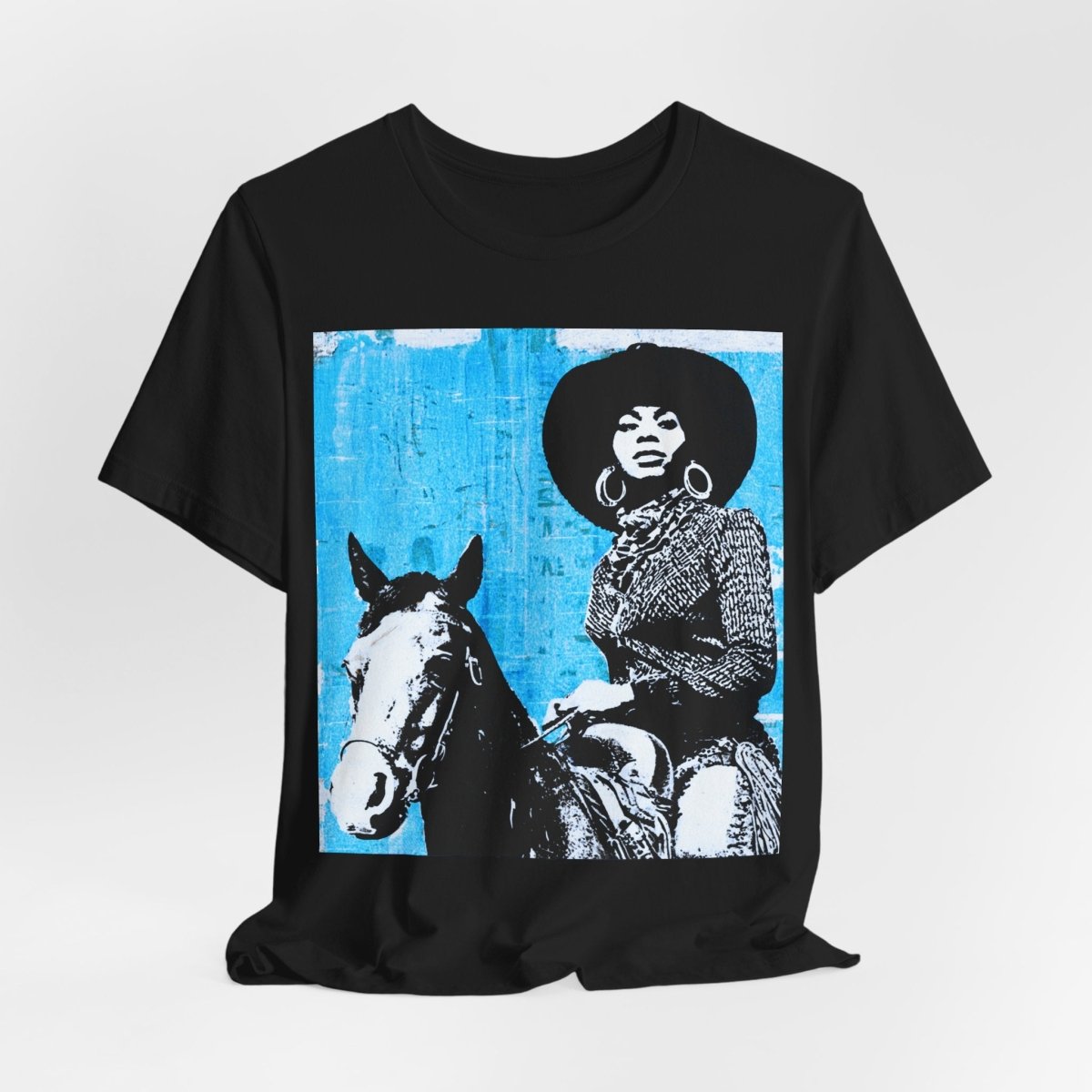 Modern Cowgirl Shirt - Afrocentric Art by The Trini Gee