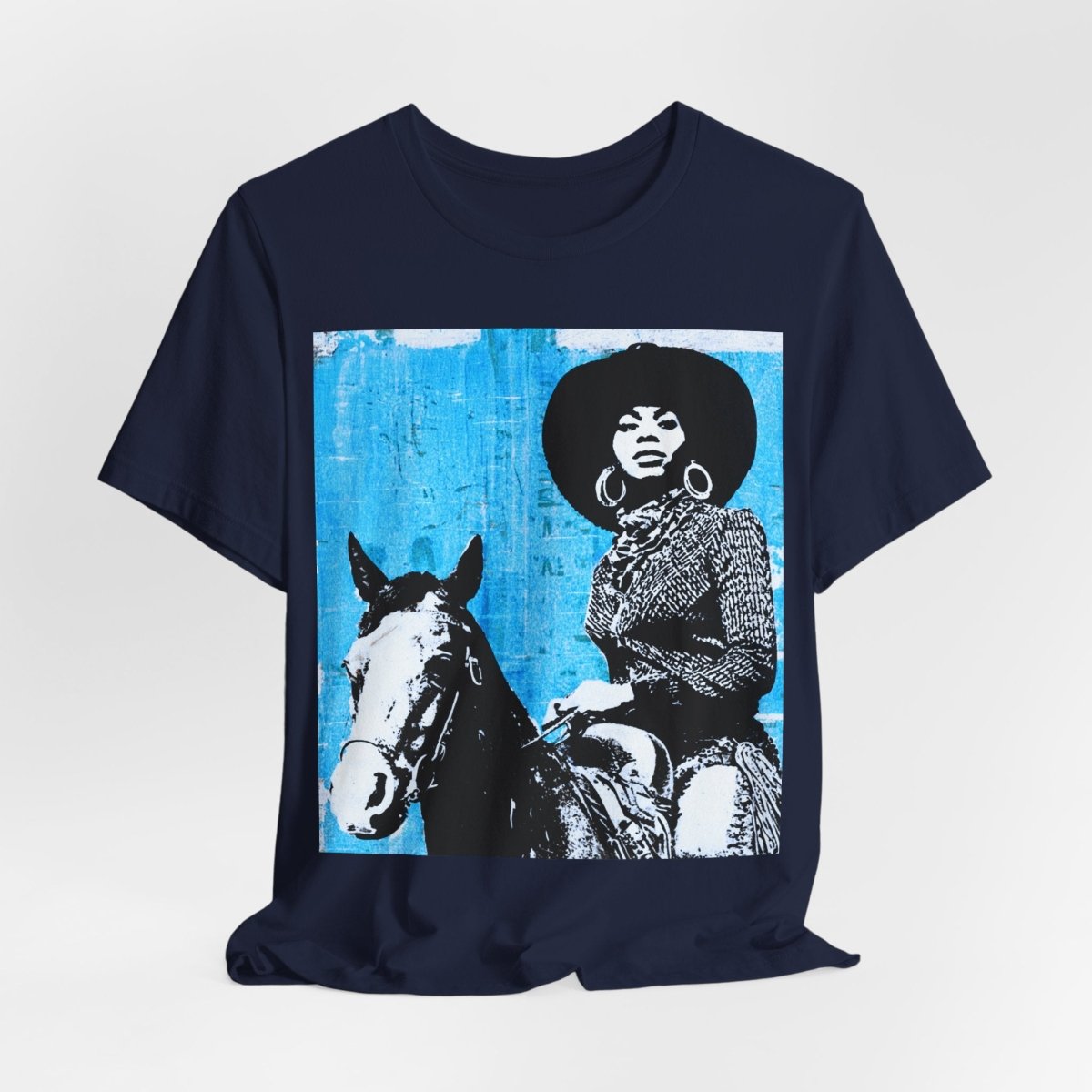 Modern Cowgirl Shirt - Afrocentric Art by The Trini Gee