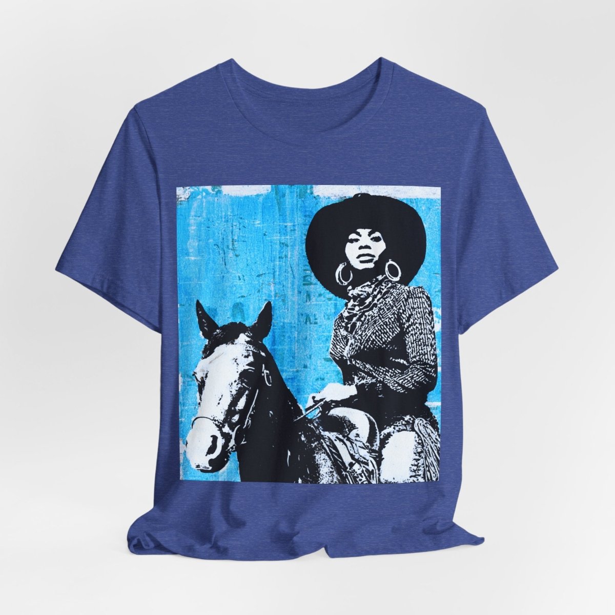 Modern Cowgirl Shirt - Afrocentric Art by The Trini Gee