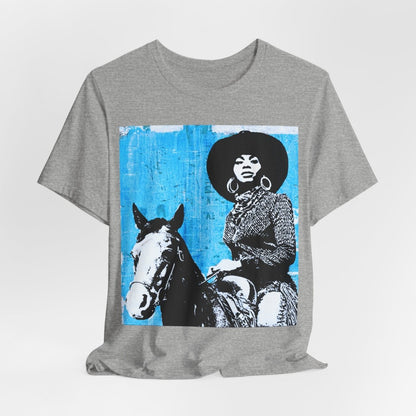 Modern Cowgirl Shirt - Afrocentric Art by The Trini Gee