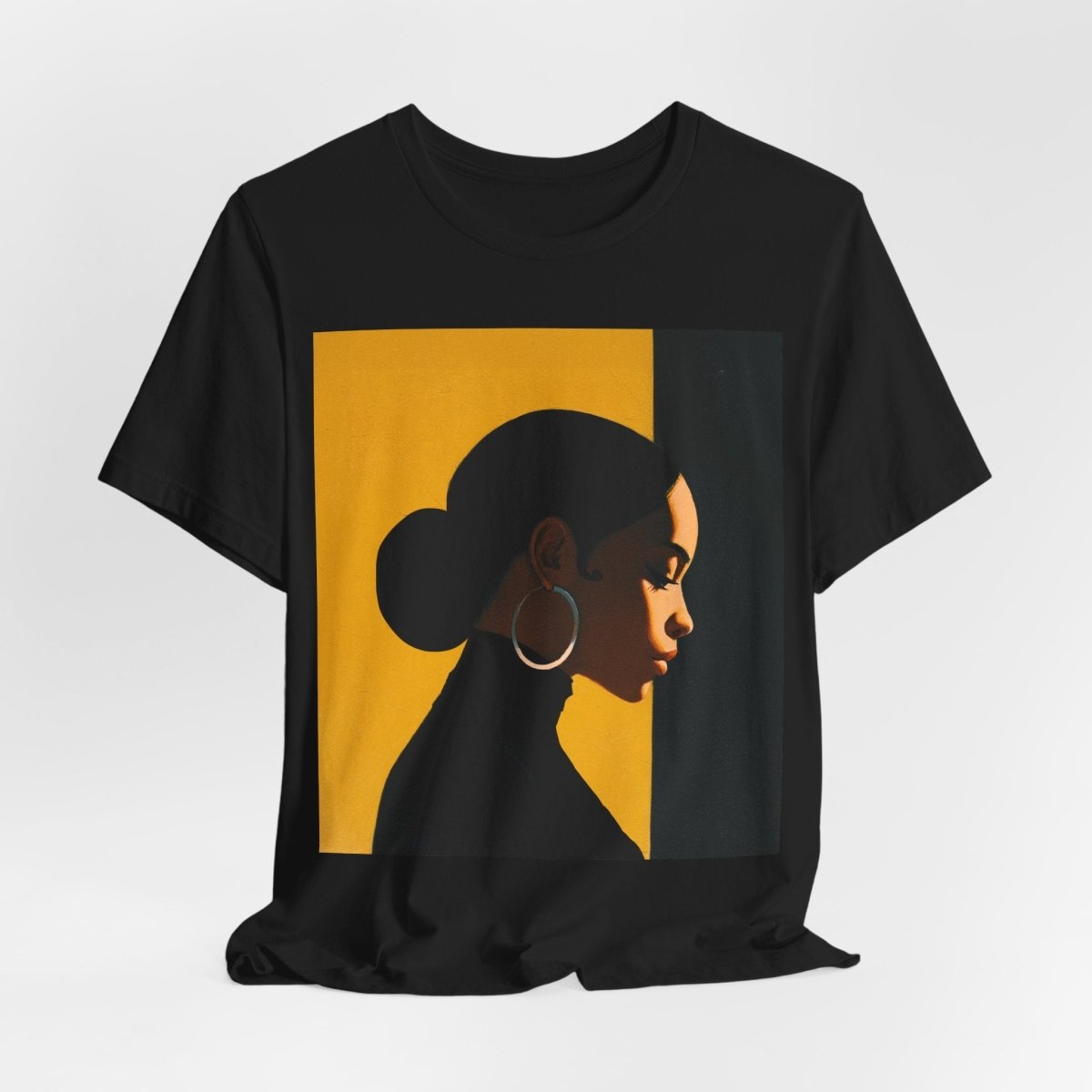 Modern Melanin Lady Shirt - Afrocentric Art by The Trini Gee