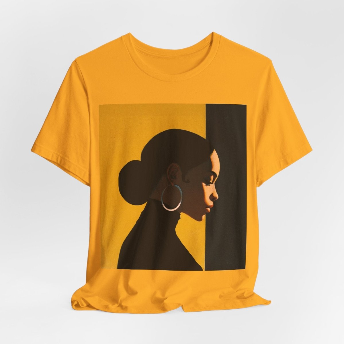 Modern Melanin Lady Shirt - Afrocentric Art by The Trini Gee