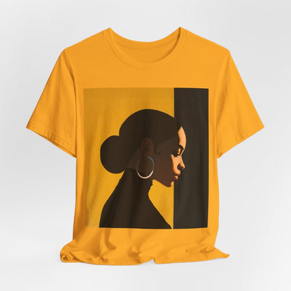 Modern Melanin Lady Shirt - Afrocentric Art by The Trini Gee