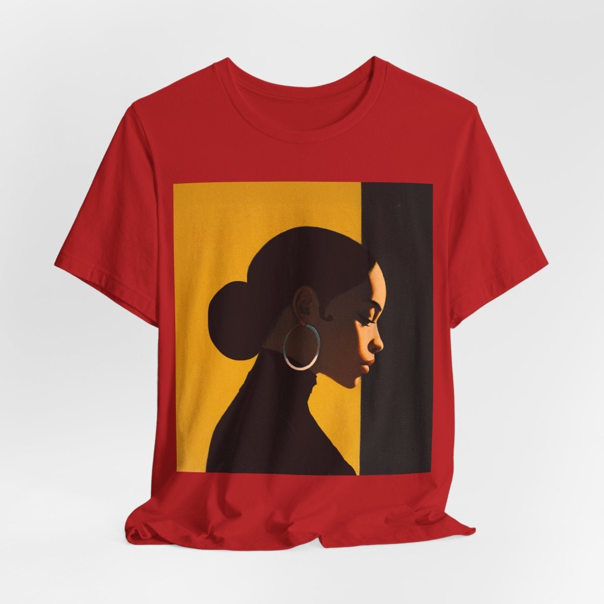 Modern Melanin Lady Shirt - Afrocentric Art by The Trini Gee