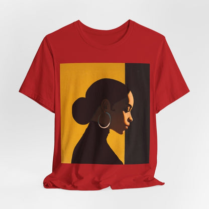 Modern Melanin Lady Shirt - Afrocentric Art by The Trini Gee