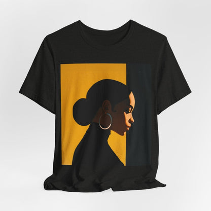 Modern Melanin Lady Shirt - Afrocentric Art by The Trini Gee